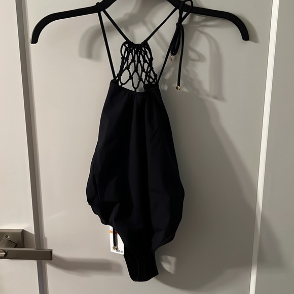 Stella McCartney Swim Mesh One-Piece Swimsuit Small - Picture 4 of 7